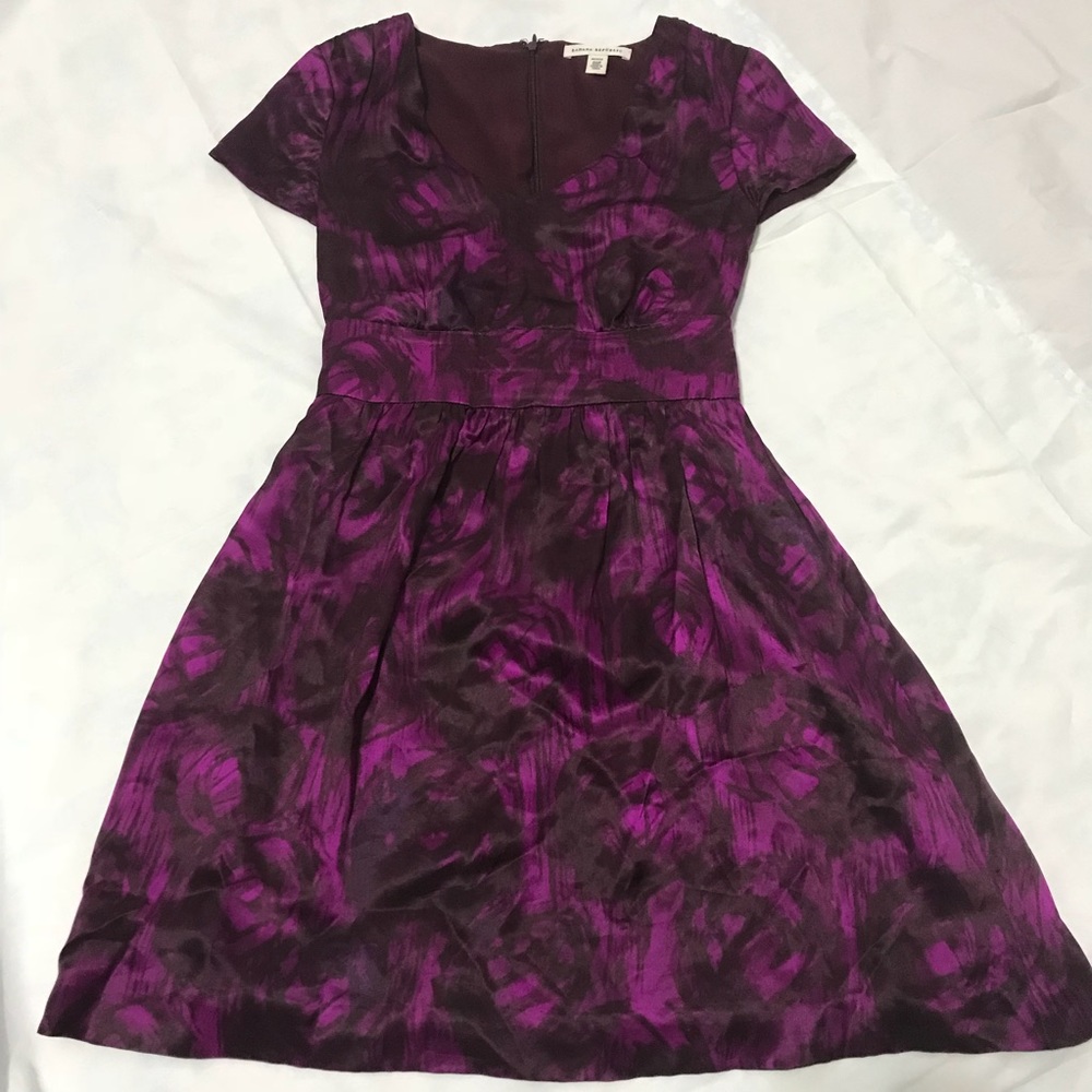 100% Silk Beautiful Floral Dress